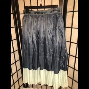 Adidas Pleated Midi  Skirt